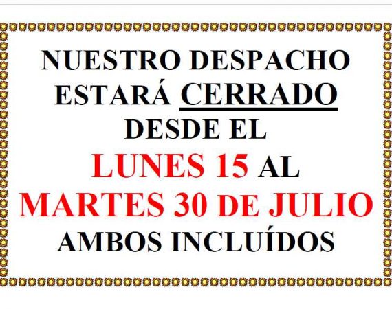 Catel cerrado verano