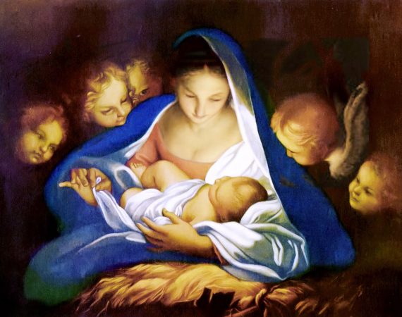 NACIMIENTO DE XTO.-Carlo Maratta.-BARROCO