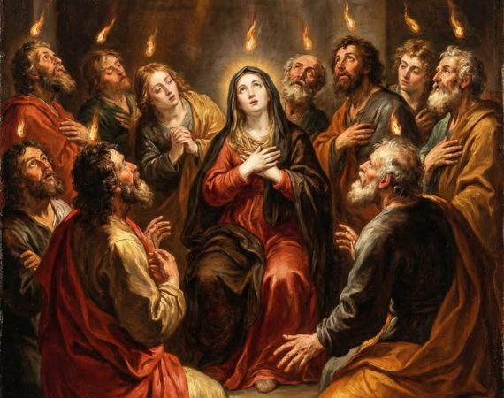 The Descent of the Holy Spirit _ Pentecost Classical Religious Art